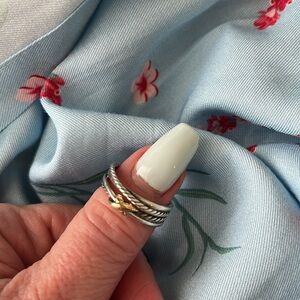 Authentic David Yurman Crossover Ring